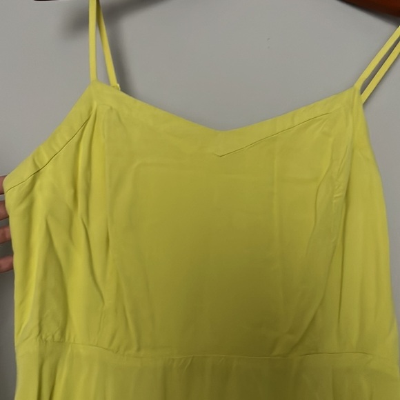 Old Navy Thin Strap mini dress yellow Small Petite - Picture 3 of 9